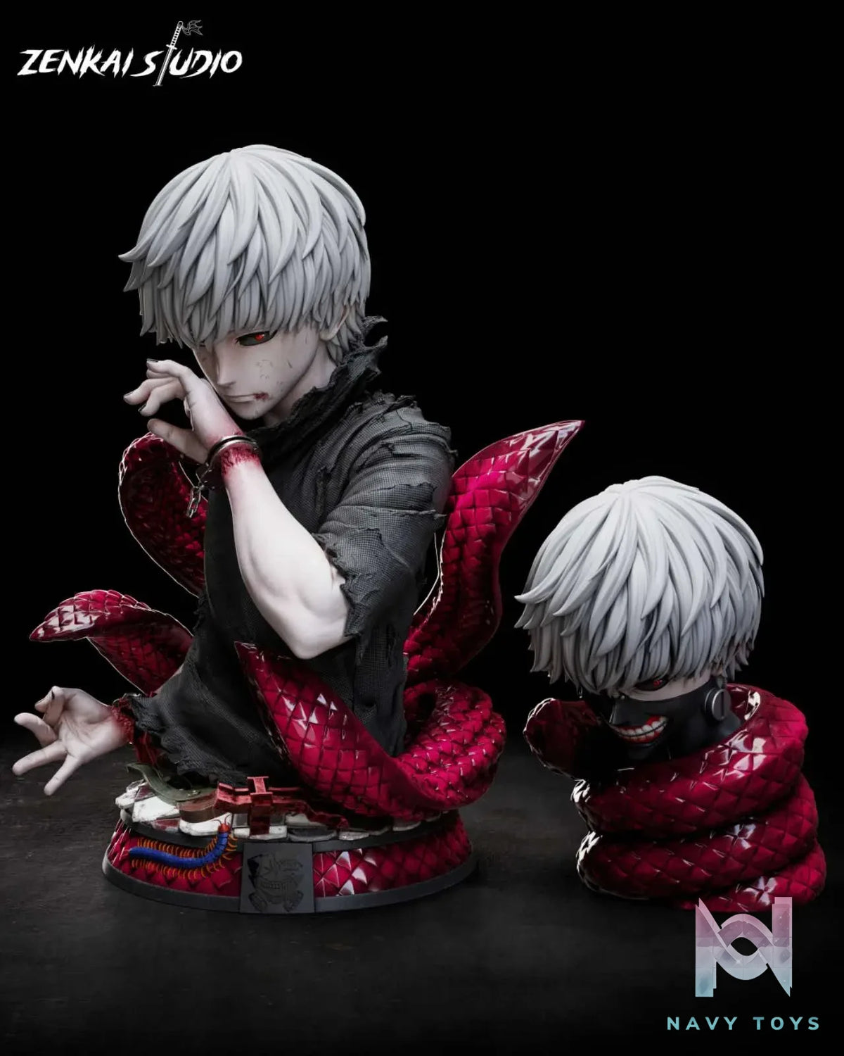 Zenkai Studio – Tokyo Ghoul Ken Kaneki 1/1 Bust