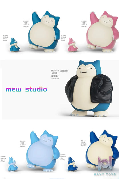 MEW Studio – Pokémon Snorlax Evolution Set