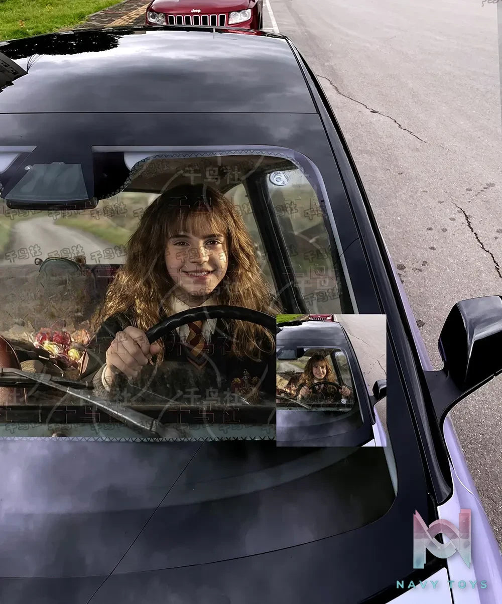 Plover Studio – Hermione Granger Car Windshield Sunshade Harry Potter