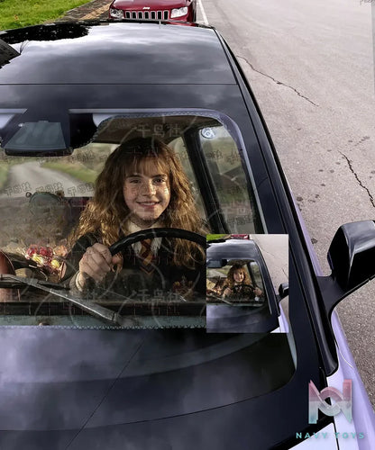 Plover Studio – Hermione Granger Car Windshield Sunshade Harry Potter