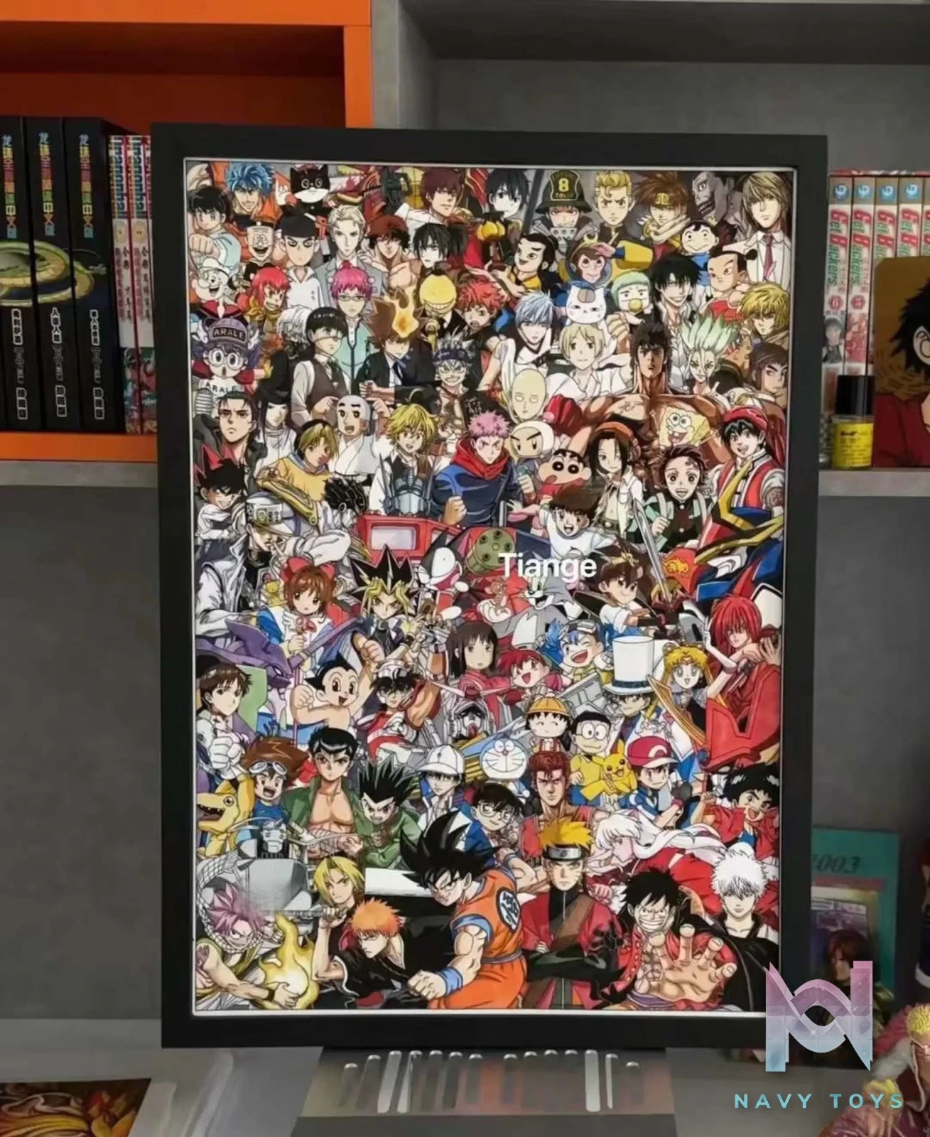 Big Black Cow Studio – Large-scale family portrait reproduction of anime protagonist