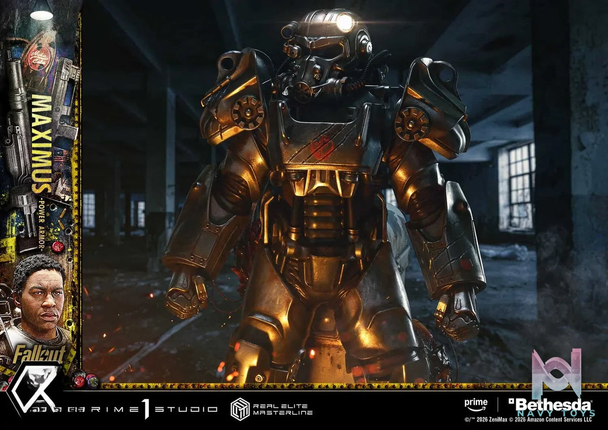 Prime 1 Studio – Real Elite Masterline Fallout Maximus Power Armor REMFO-03 REMFO-03DX REMFO-03DXS (Licensed)