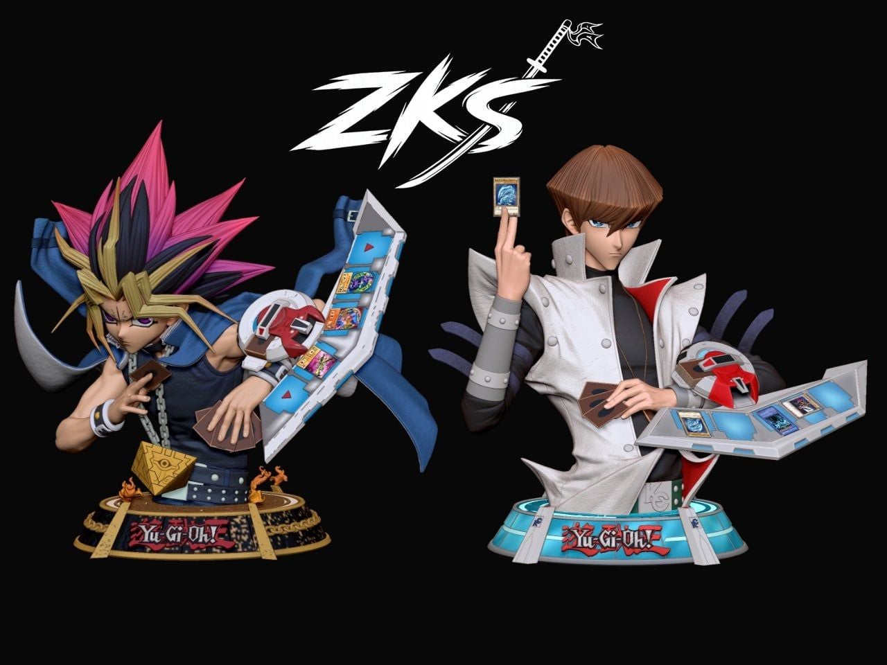 Seto Kaiba Bust - Yu - Gi - Oh! - Zenkai Studio resin statue Zenkai Studio anime figure