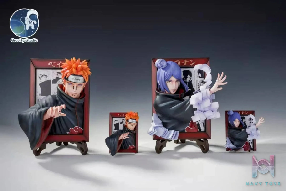 Gravity Studio – Naruto Akatsuki Pain and Konan 3D Photo Frame