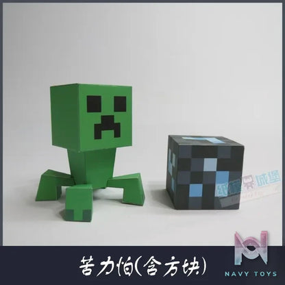 Qian Zhi Lu Studio – Minecraft series 3D Paper Model DIY