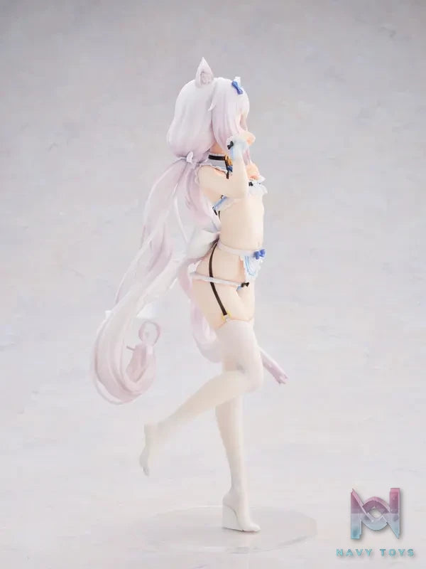 Orchid Seed – Nekopara Vanilla X Chocola Micro Bikini Maid 1/5.5 Complete Figure (Licensed)