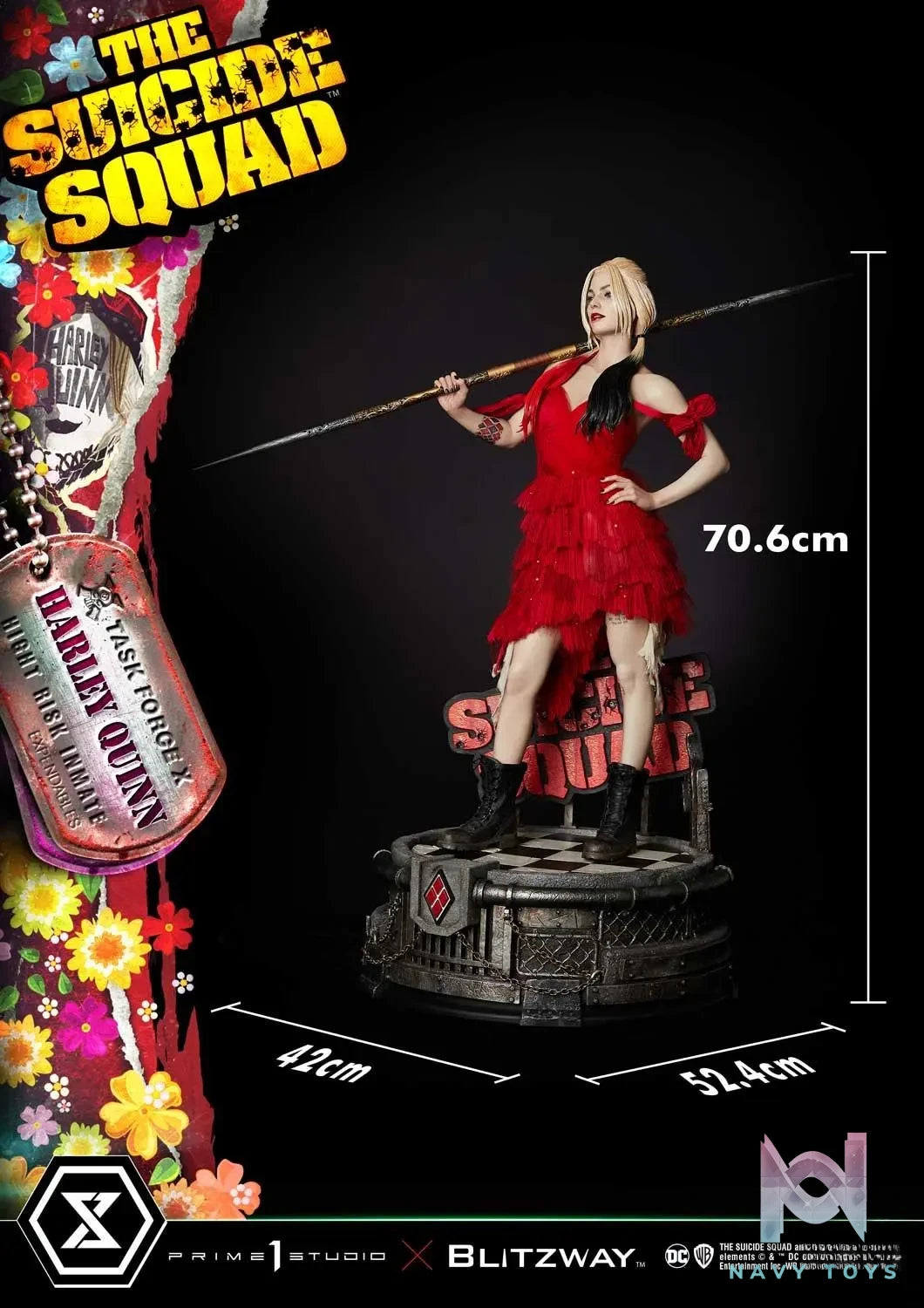 Prime 1 Studio – Museum Masterline The Suicide Squad (Film) Harley Quinn MMTSS-01 MMTSS-01S(Licensed)