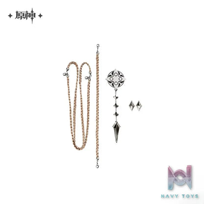 miHoyo – Genshin Impact Frost and Flame series Brooch Set Accessories (Licensed)