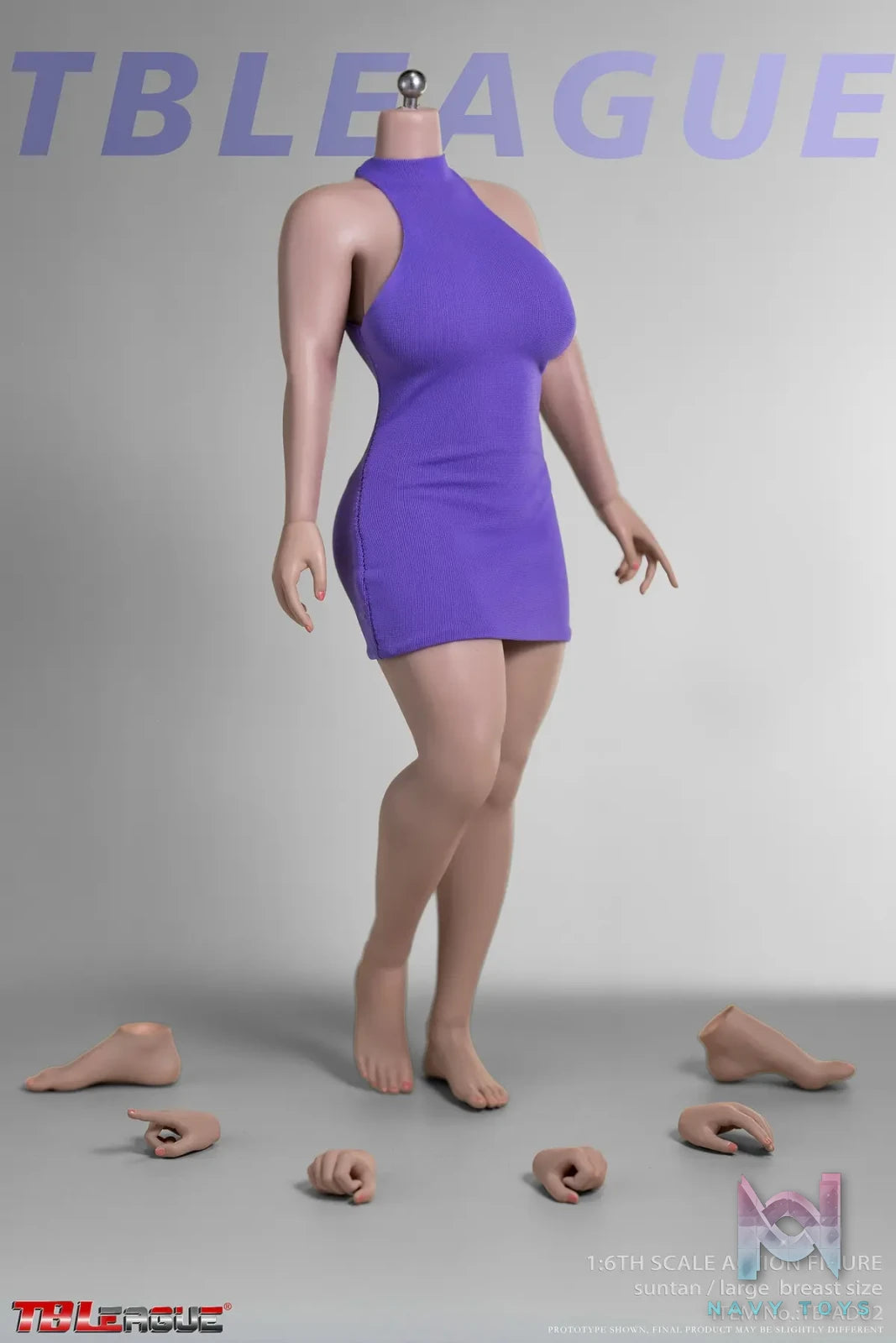 TBLeague – 1/6 Female Body TB-AD01 TB-AD02 (Licensed)
