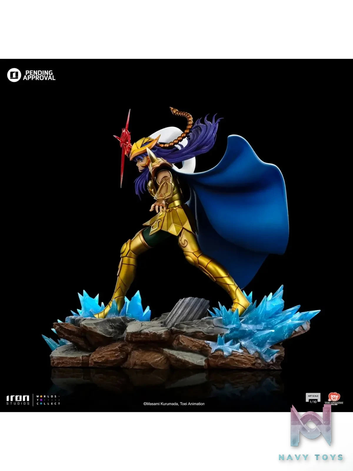 Iron Studio – Saint Seiya 1/10 Scorpio Milo TOEIS116824-10 (Licensed)