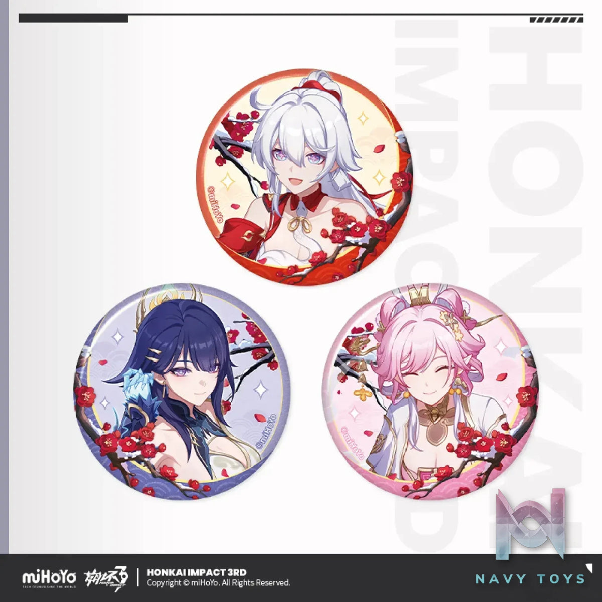 miHoYo – Honkai Impact 3 Time’s Awakening Series Badge X PET Art Card (Licensed)