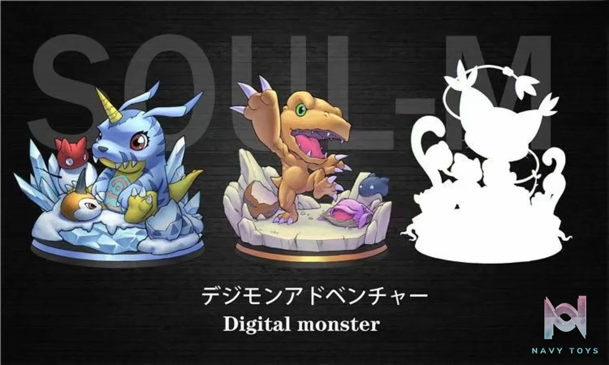 Soul M Studio – Digimon Punimon Tsunomon Gabumon