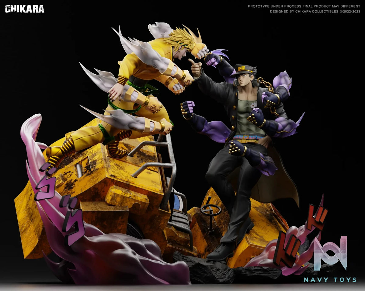 CHIKARA Studio – JoJo’s Bizarre Adventure Jotaro Kujo & Dio Brando