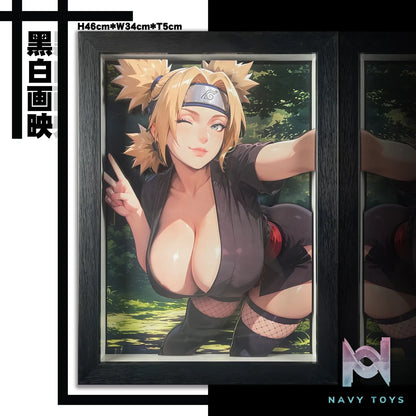 B&W Studio – Naruto Temari Ball 3D Decorative Art