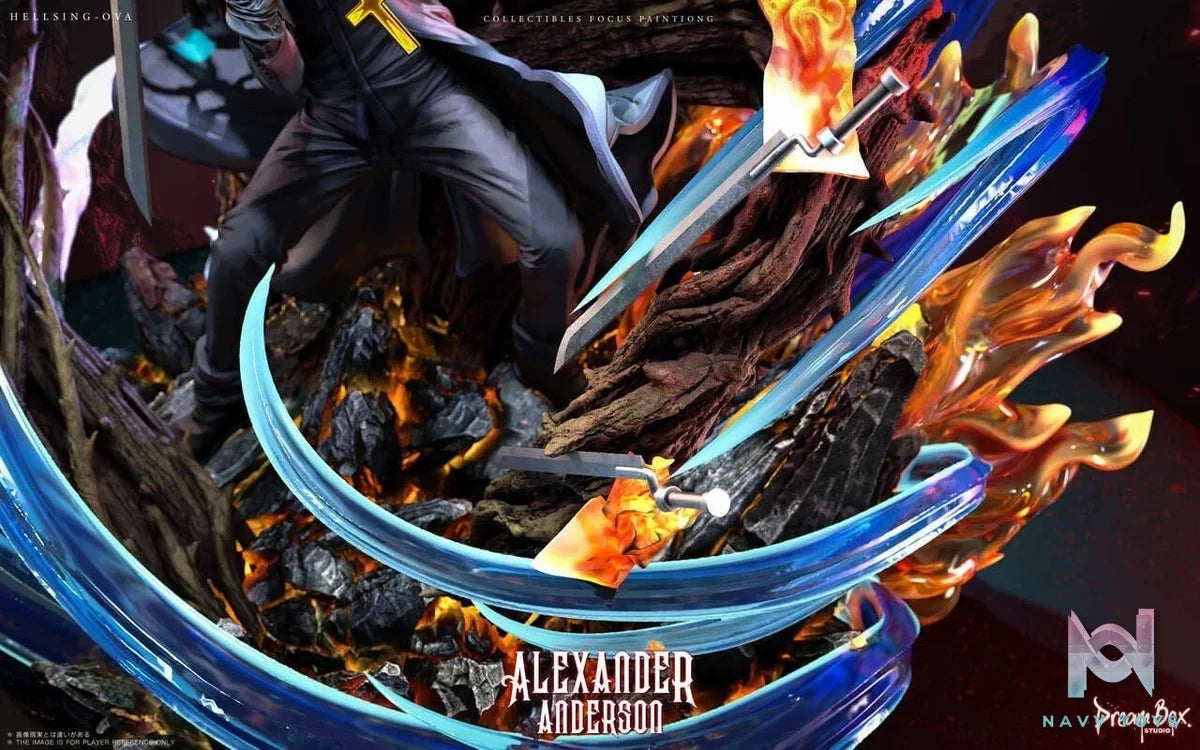 Alexander Anderson - Van Helsing - Dream Box Studio resin statue dream box studio anime figure
