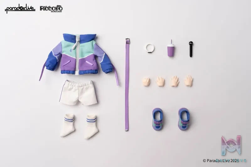 GENESIS x PICCODO ACTION DOLL Studio – PICCODO ACTION DOLL X Paradox Live Kanata & Nayuta Yatonokami Chibi Doll (Licensed)