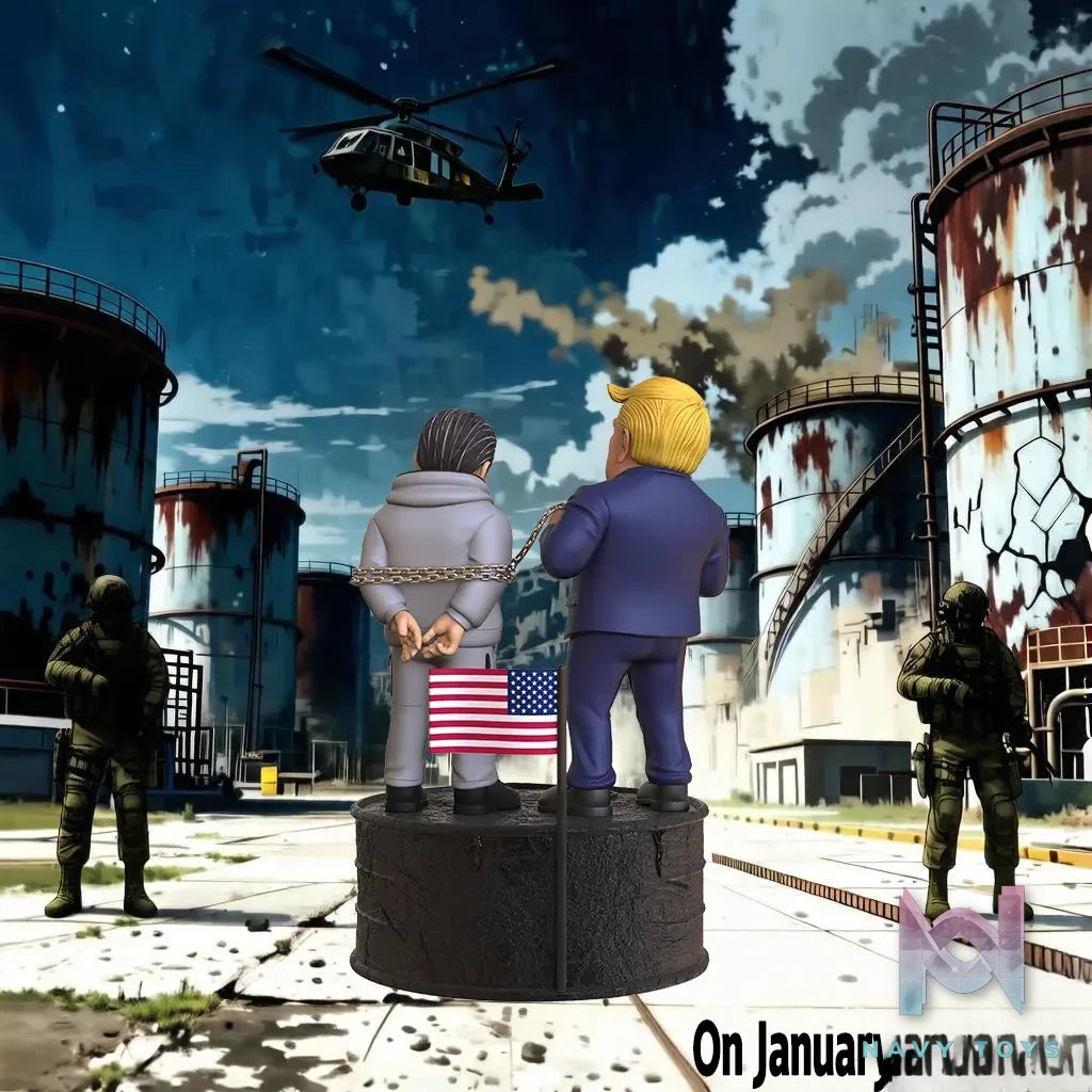 Liu Jin Dian Tang Studio – Trump X Maduro Superstar