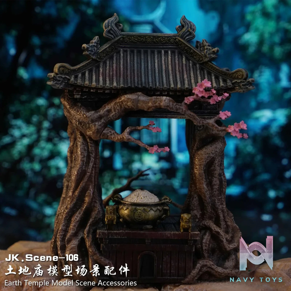 JacksDo Studio – Original Earth temple model scene accessories