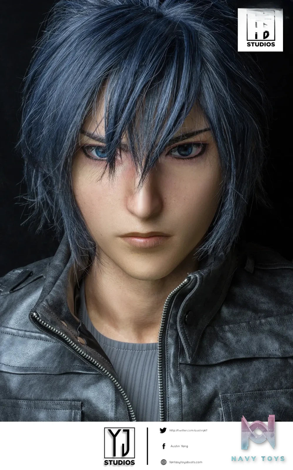 YJ Studio – Noctis Lucis Caelum 1/1 Bust Final Fantasy 15