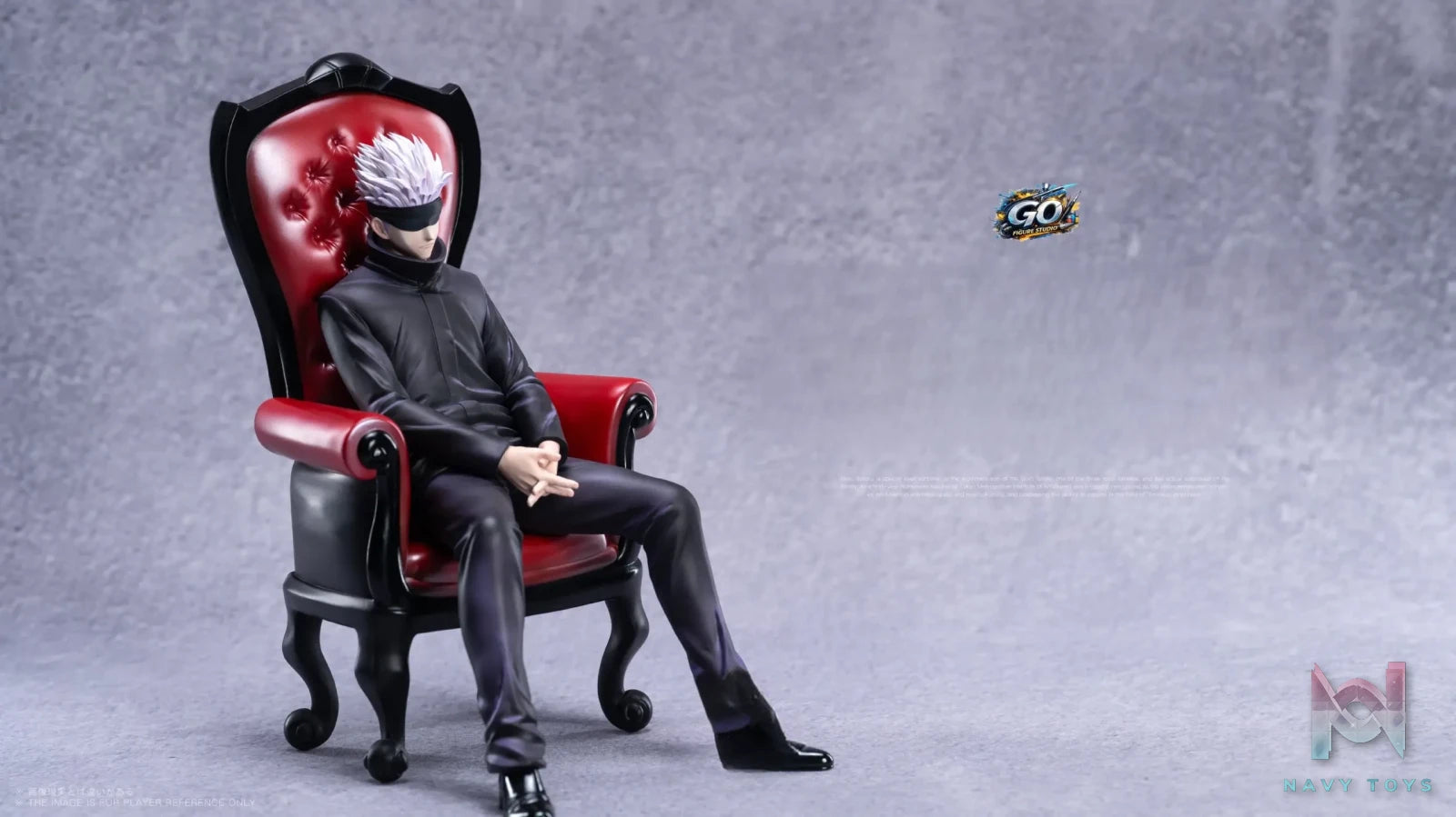 GO FIGURE Studio – Satoru Gojo Red Chair Jujutsu Kaisen