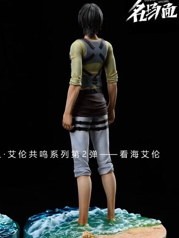 Eren Yeager Viewing The Sea - Attack On Titan - Typical Scene Studio resin statue Typical Scene Studio anime figure