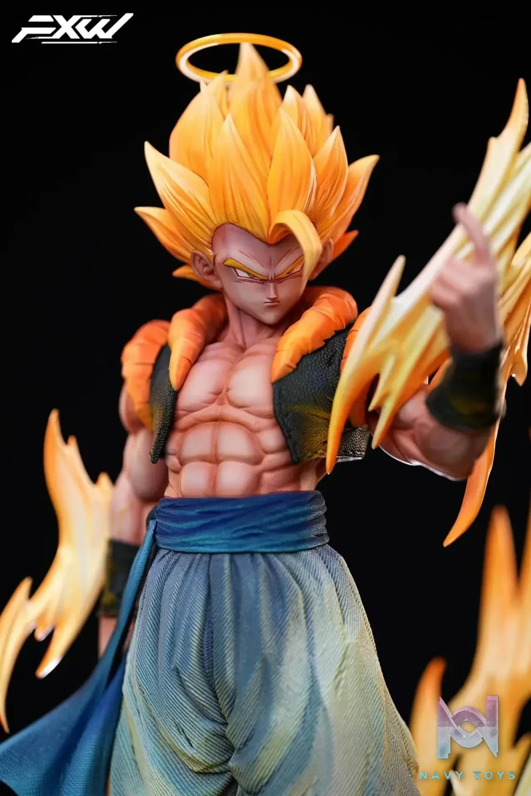 FXW Studio - Dragon Ball Hell Gogeta resin statue Navy Toys anime figure