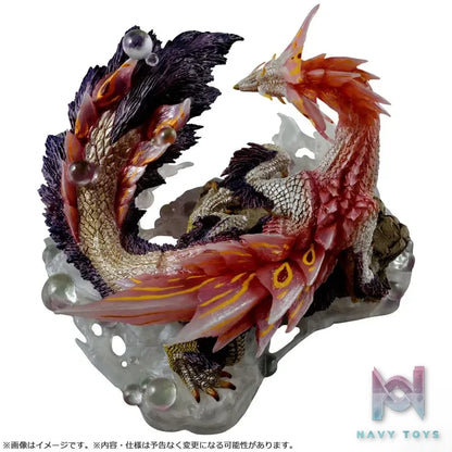 CAPCOM Studio – Capcom Figure Builder Creator’s Model Bubble Fox Wyvern Mizutsune X Black Eclipse Wyvern Gore Magala Reproduction Edition Complete Figure (Licensed)