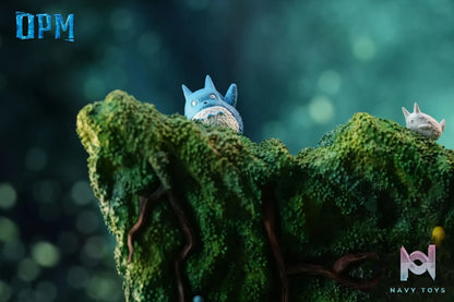 OPM Studio – Miyazaki Desktop Series 013 Totoro in the Tree Hole My Neighbor Totoro