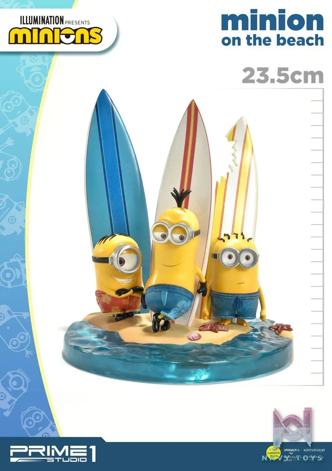 Prime 1 Studio – Prime Collectible Figures Minion On The Beach PCFMINI-01(Licensed)