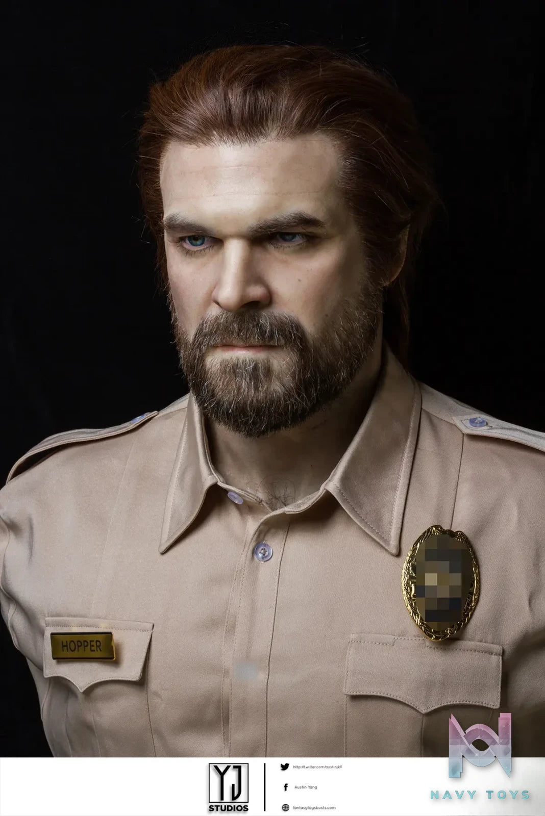 YJ Studio – Stranger Things Hopper 1/1 Bust