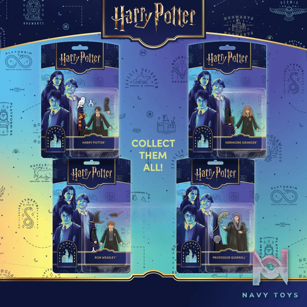 Mezco Studio – 5 Points Harry Potter Series 1 Set (Licensed)