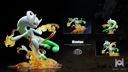 Nan Gua Zhou Studio – Pokémon Mega Y Mewtwo