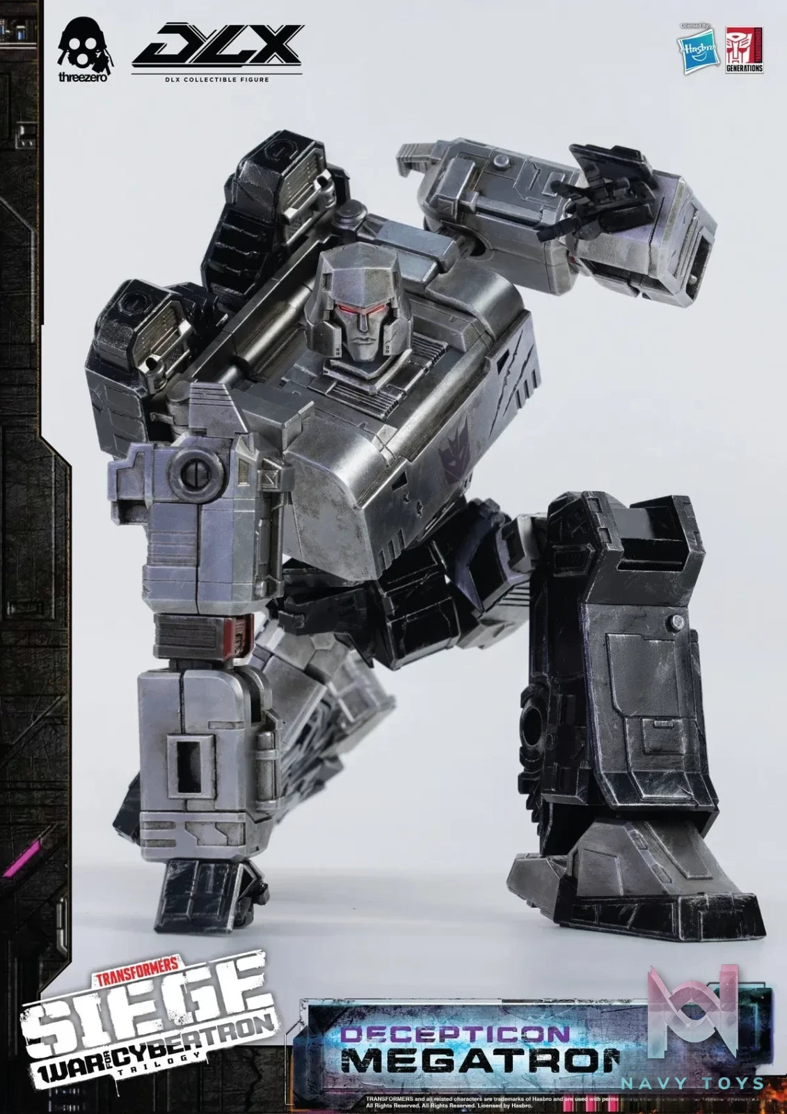 Threezero – Transformers: War for Cybertron DLX 10-inch Megatron (Licensed)