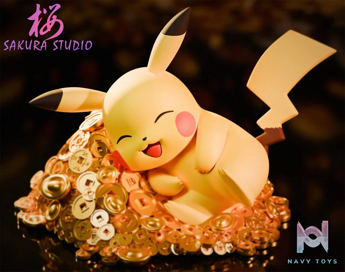SAKURA Studio – Pokémon New Year Sleeping Get Rich Lazy Pikachu 2.0