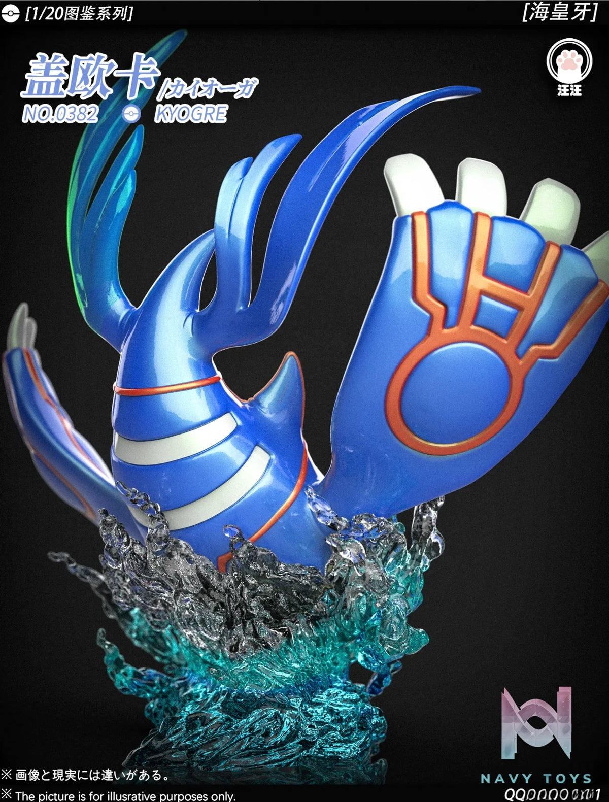 WangWang Studio – Kyogre Pokémon