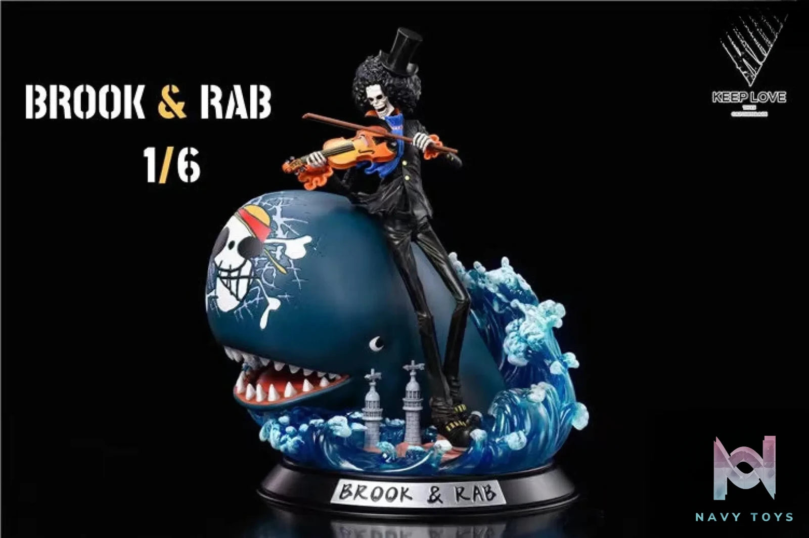 Keep Love Studio – One Piece Brook And Laboon