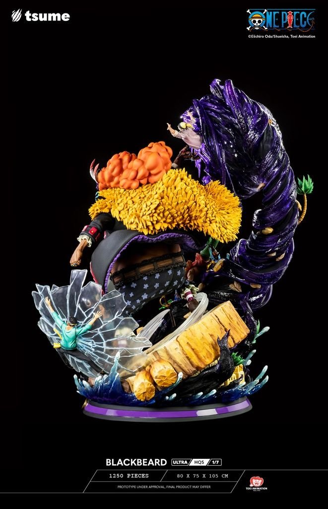 Blackbeard - One Piece - Tsume Arts resin statue Tsume Art Studio anime figure