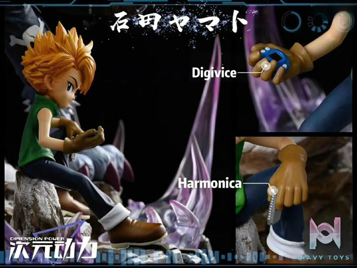 Dimension Power – Digimon Yamato Ishida and Weregarurumon