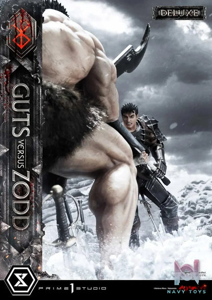 Guts versus Zodd UDMBR-01 UDMBR-01DX (Licensed) - Ultimate Diorama Masterline Berserk - Prime 1 Studio resin statue Navy Toys anime figure