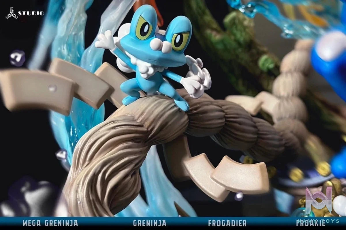 Mega Greninja resin statue 666 Studio anime figure