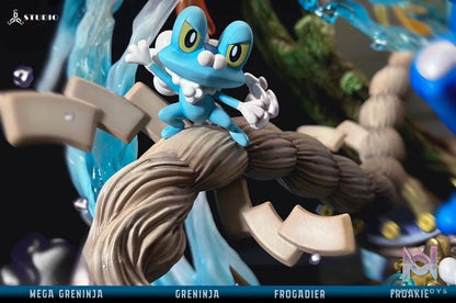 Mega Greninja resin statue 666 Studio anime figure