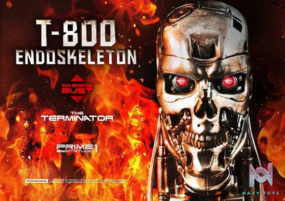 Prime 1 Studio – High Definition Bust The Terminator (Film) T-800 Endoskeleton Head HDBT1-01 (Licensed)