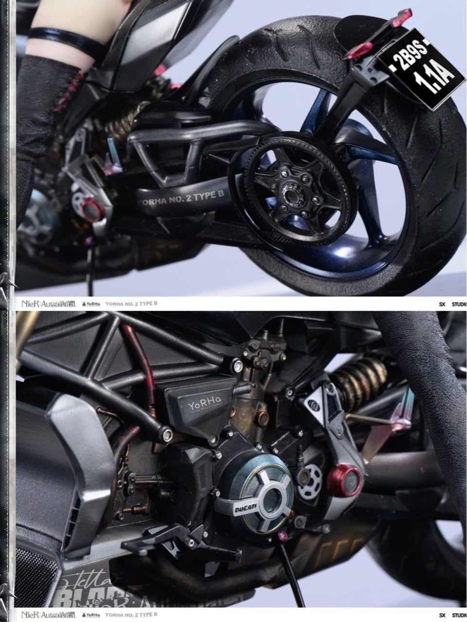 Motorcycle NieR 2B - NieR: Automata - Aetheria Studio resin statue Aetheria Studio anime figure