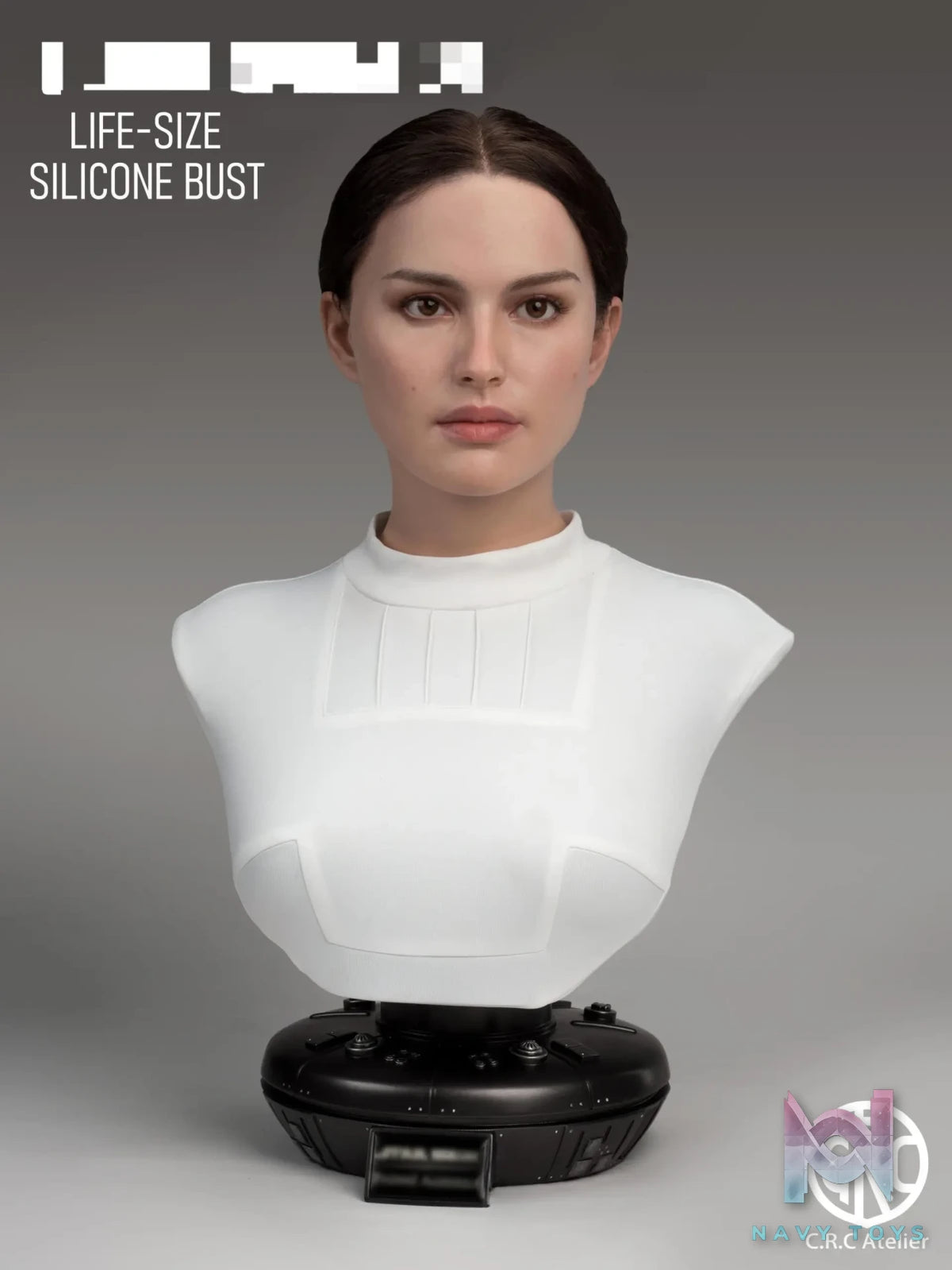 C.R.C Atelier Studio – Natalie Portman Lifesize Silicone Bust Superstar