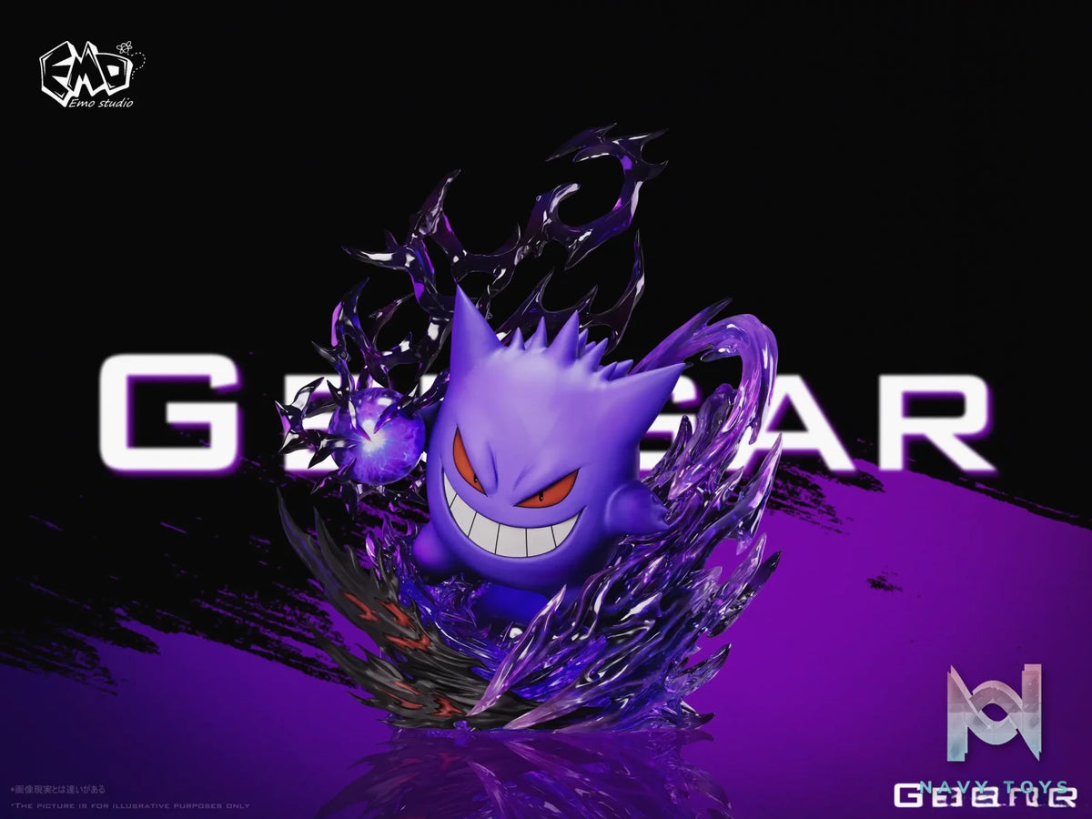 Emo Studio – Pokémon #1 Gastly & Haunter & Gengar