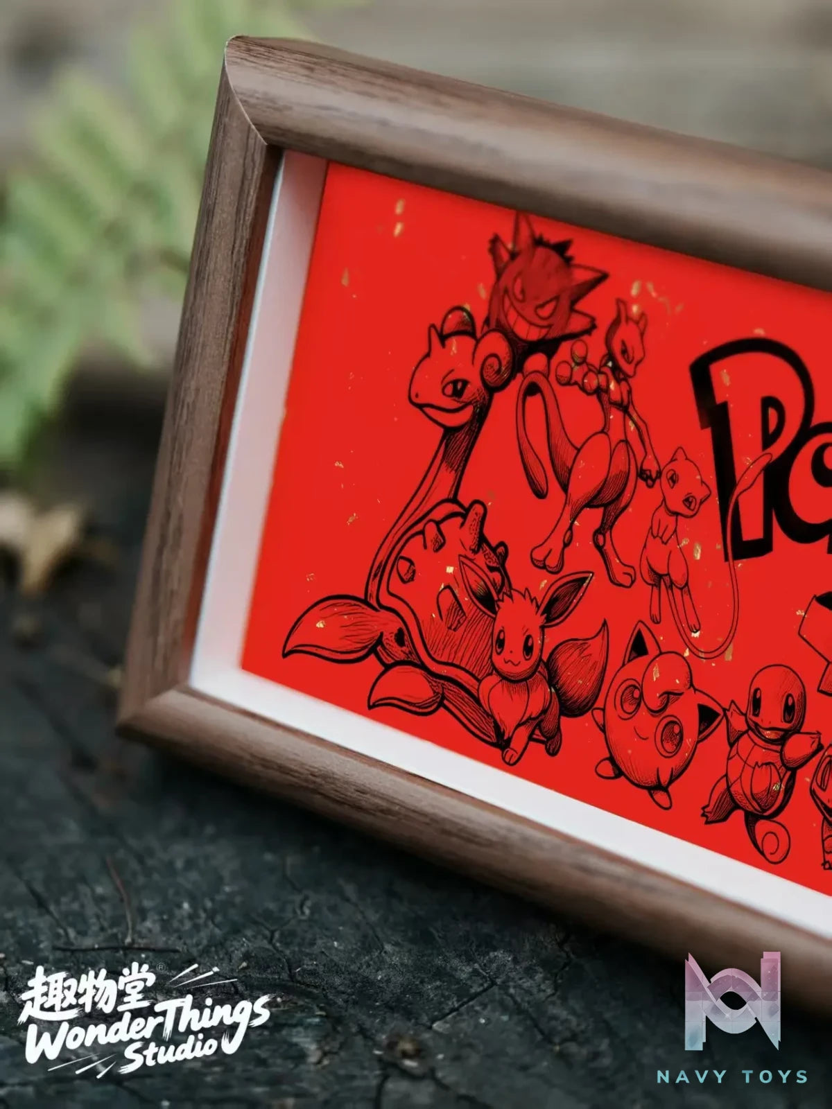 Wonder Things Studio – Pokémon Chinese Style Decorative Painting