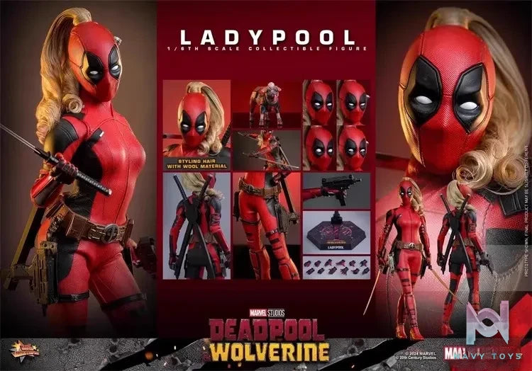 Hottoys Studio – Marvel MMS747 Deadpool and Wolverine Ladypool (Licensed)