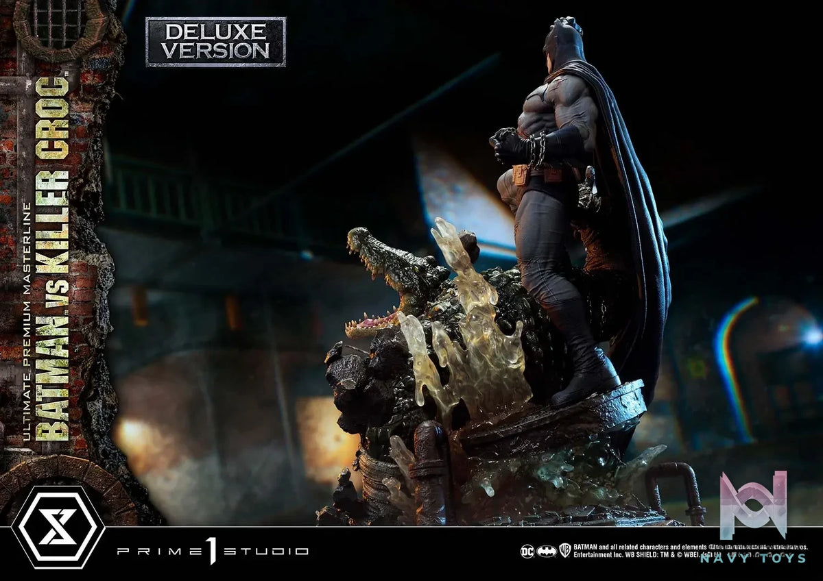 Prime 1 Studio – Ultimate Premium Masterline Batman (Comics) Batman Versus Killer Croc UPMDC-07 UPMDC-07DX UPMDC-07DXS (Licensed)