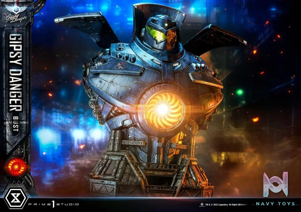 Prime 1 Studio – Life Size Bust Pacific Rim Gipsy Danger LSPACRIM-01 LSPACRIM-01DX (Licensed)