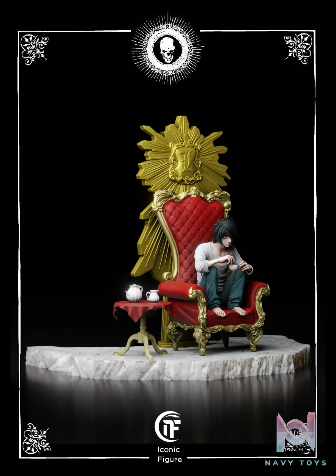 Iconic Figure Studio – Death Note Duel between Geniuses Light Yagami & L